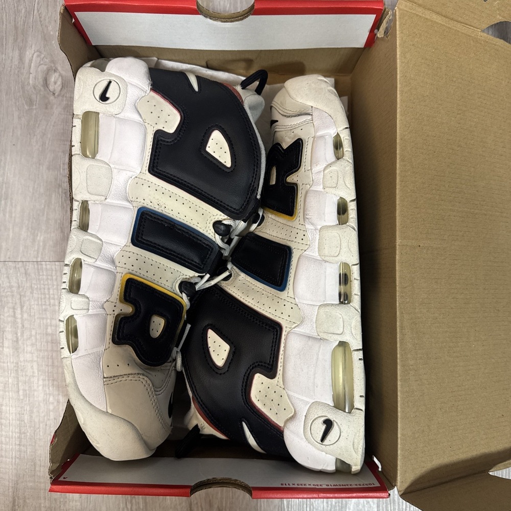 Nike Mens Air More Uptempo 96 Basketball Shoes DM1297-100 size 11 men - Picture 8 of 8